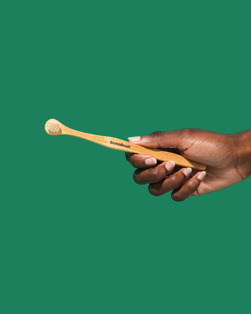 Remo Tongue Brush – Miswak Bristles Bamboo Tongue Cleaner
