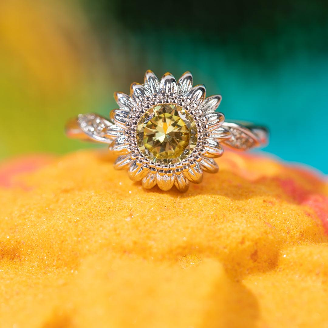 Sunflower - Jewel Candle