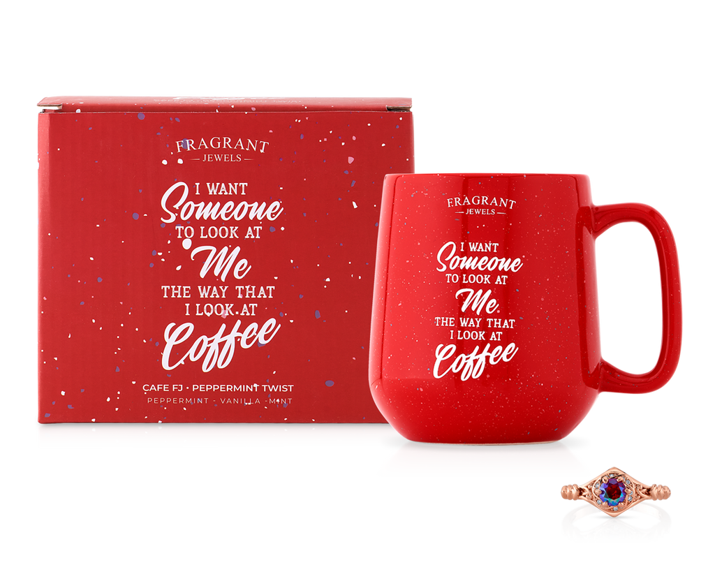 Cafe FJ: Peppermint Twist - Look at Me - Jewel Candle