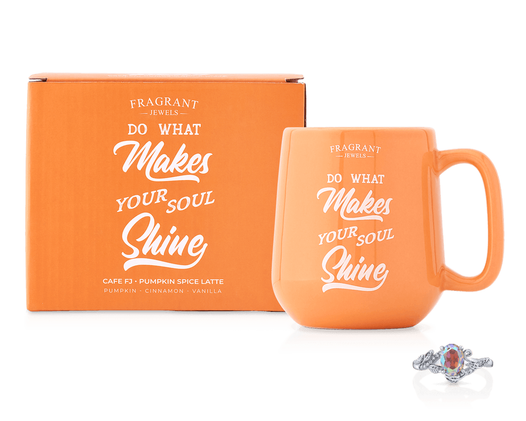 Cafe FJ: Pumpkin Spice Latte - Makes Your Soul Shine - Jewel Candle